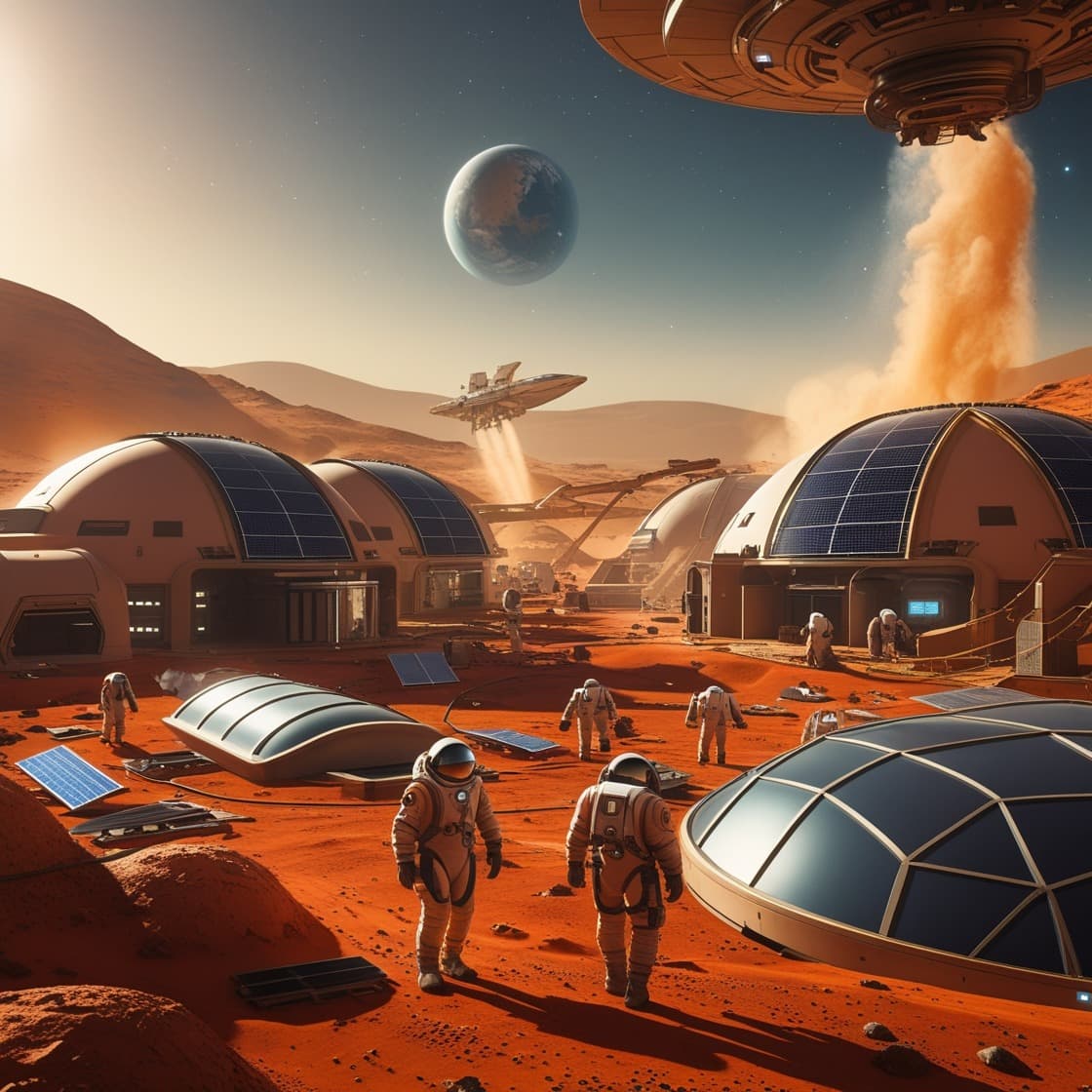 The Role of Early Space Colonization