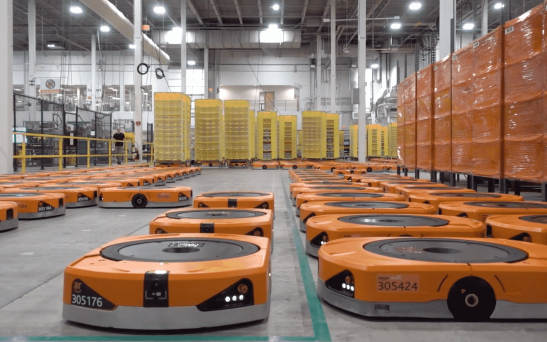 Amazon Warehouse Robots